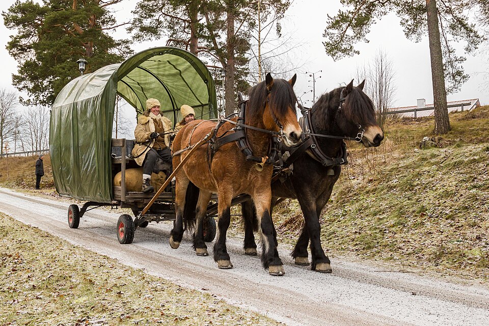 Cheval de trait (photo Wikipédia)